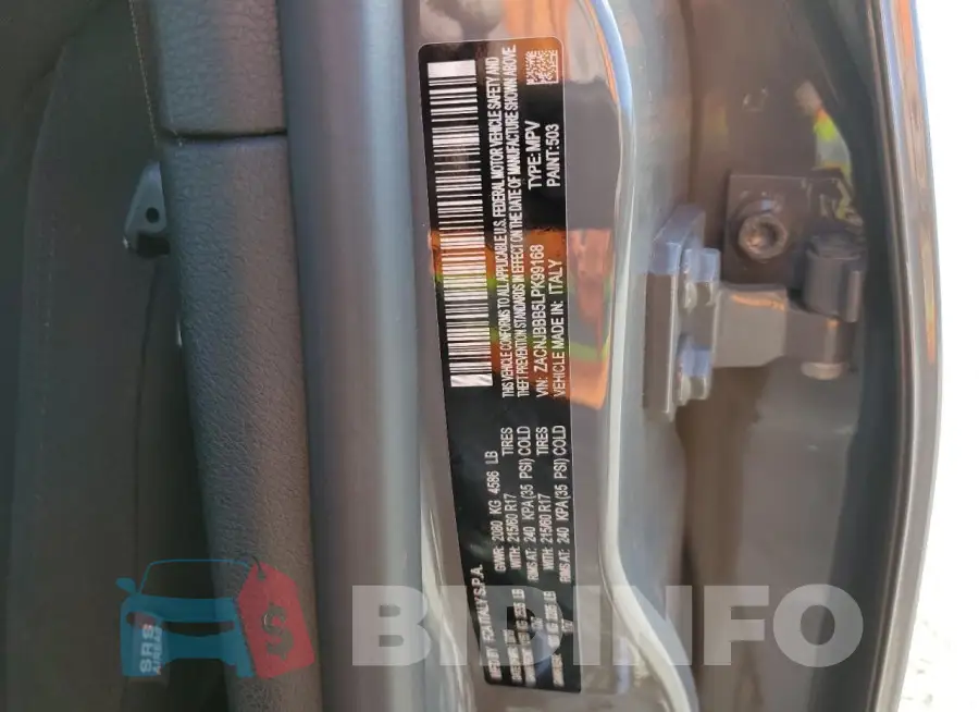 ZACNJBBB5LPK99168 Photo# 13