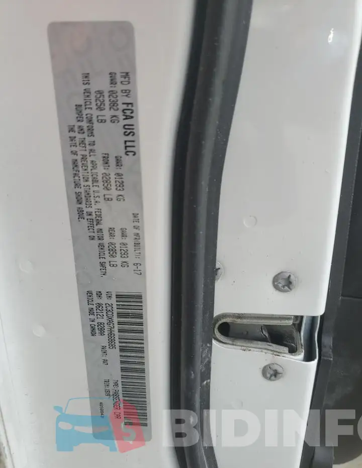 2C3CDXAG7HH668685 Photo# 12