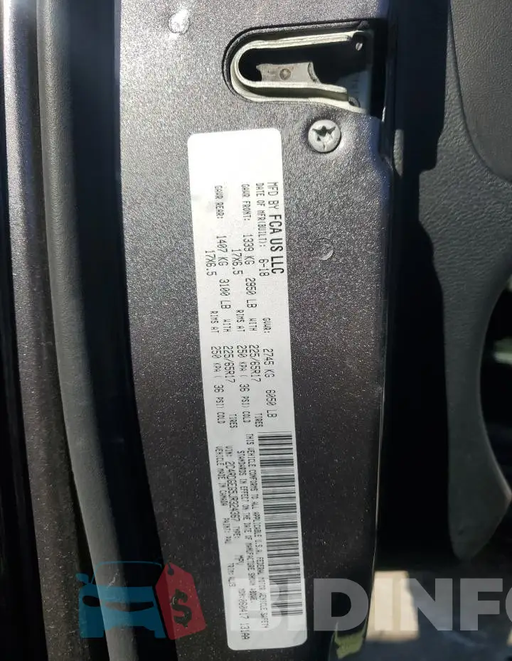 2C4RDGEG5JR324367 Photo# 14