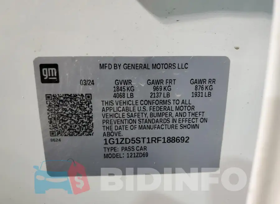 1G1ZD5ST1RF188692 Photo# 13
