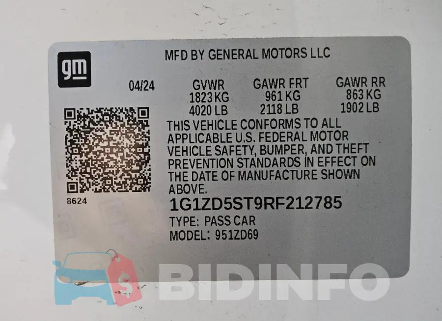 1G1ZD5ST9RF212785 Photo# 13