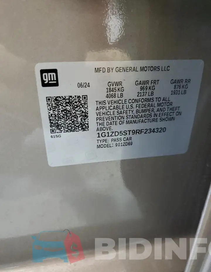 1G1ZD5ST9RF234320 Photo# 12