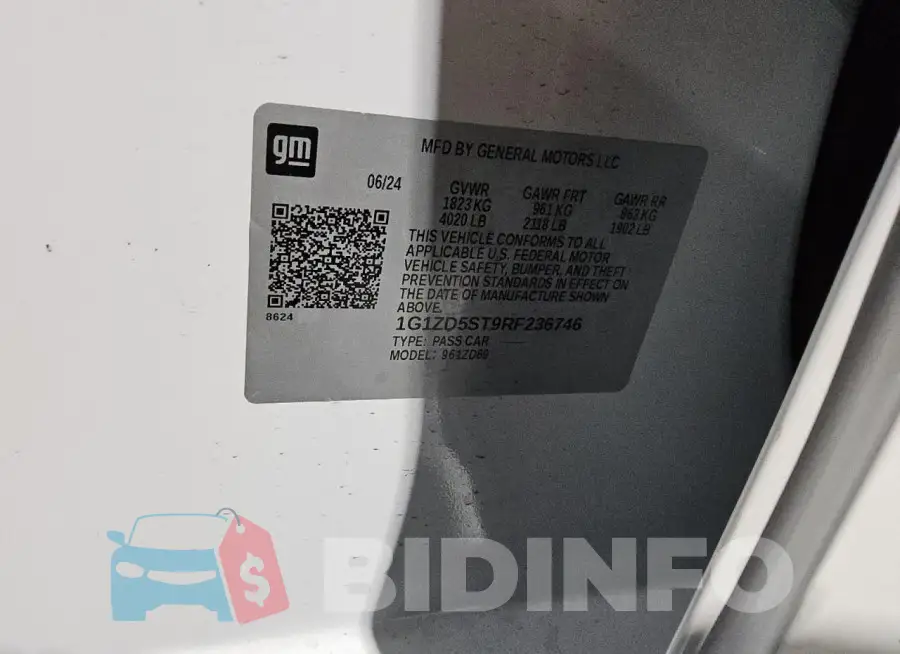 1G1ZD5ST9RF236746 Photo# 12