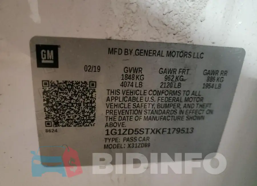 1G1ZD5STXKF179513 Photo# 12