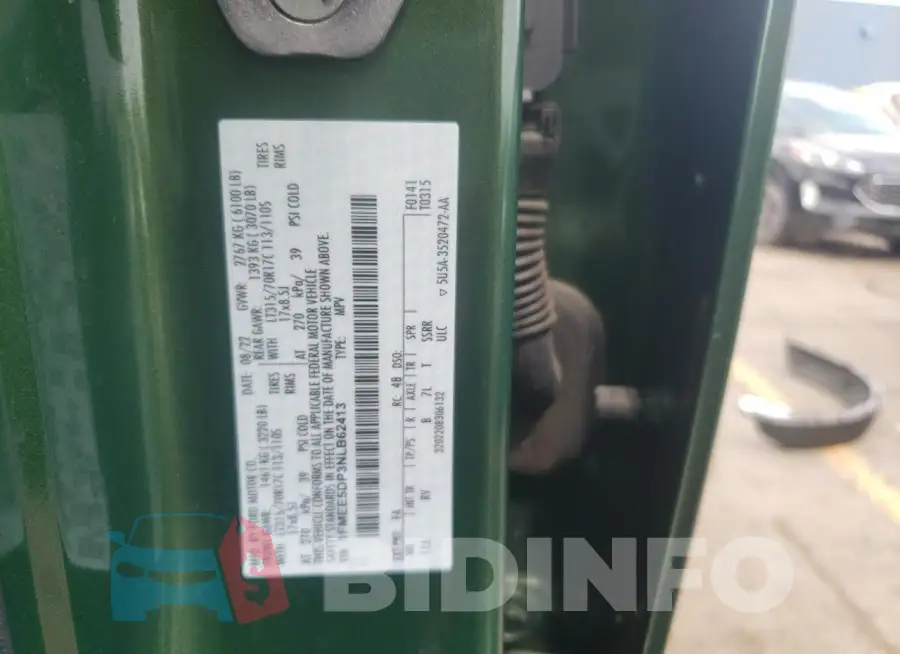 1FMEE5DP3NLB62413 Photo# 13