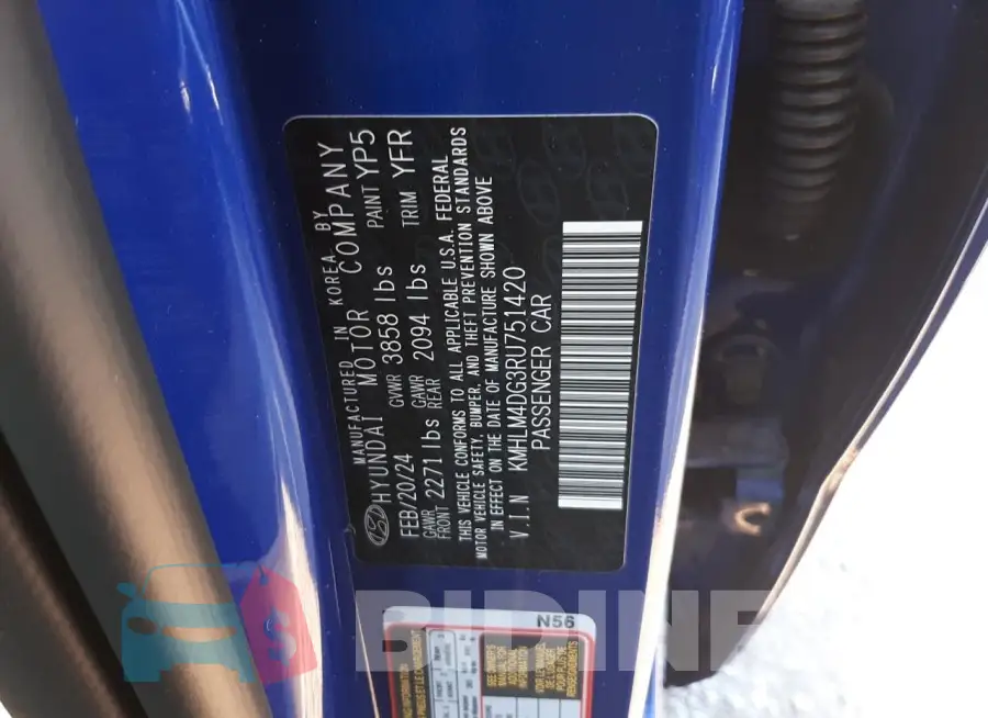 KMHLM4DG3RU751420 Photo# 13