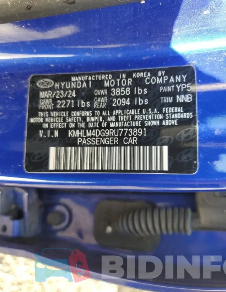 KMHLM4DG9RU773891 Photo# 13