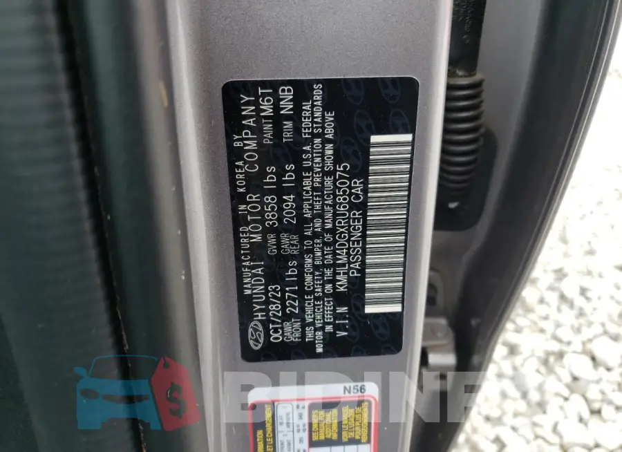 KMHLM4DGXRU685075 Photo# 12
