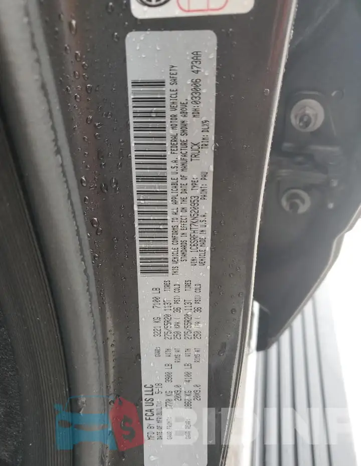 1C6SRFHT7KN520953 Photo# 13