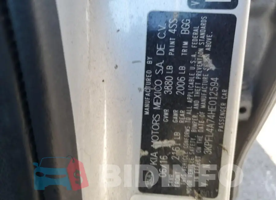 3KPFL4A74HE012594 Photo# 12