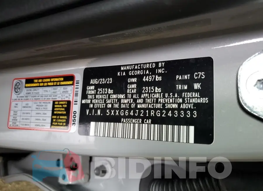 5XXG64J21RG243333 Photo# 12