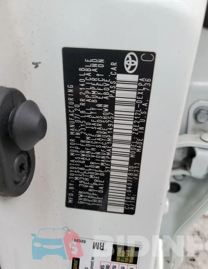 5YFEPMAE1MP149757 Photo# 13