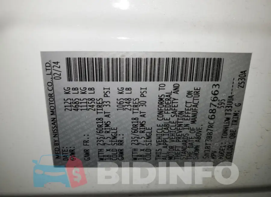 5N1BT3BB7RC687663 Photo# 14