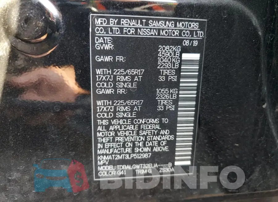 KNMAT2MT3LP512987 Photo# 13