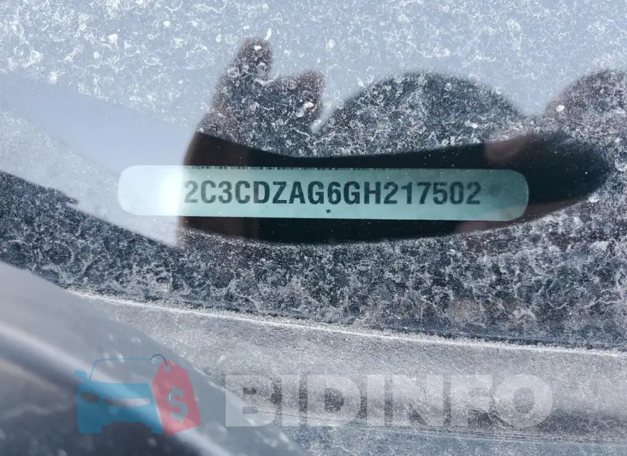 2C3CDZAG6GH217502 Photo# 12