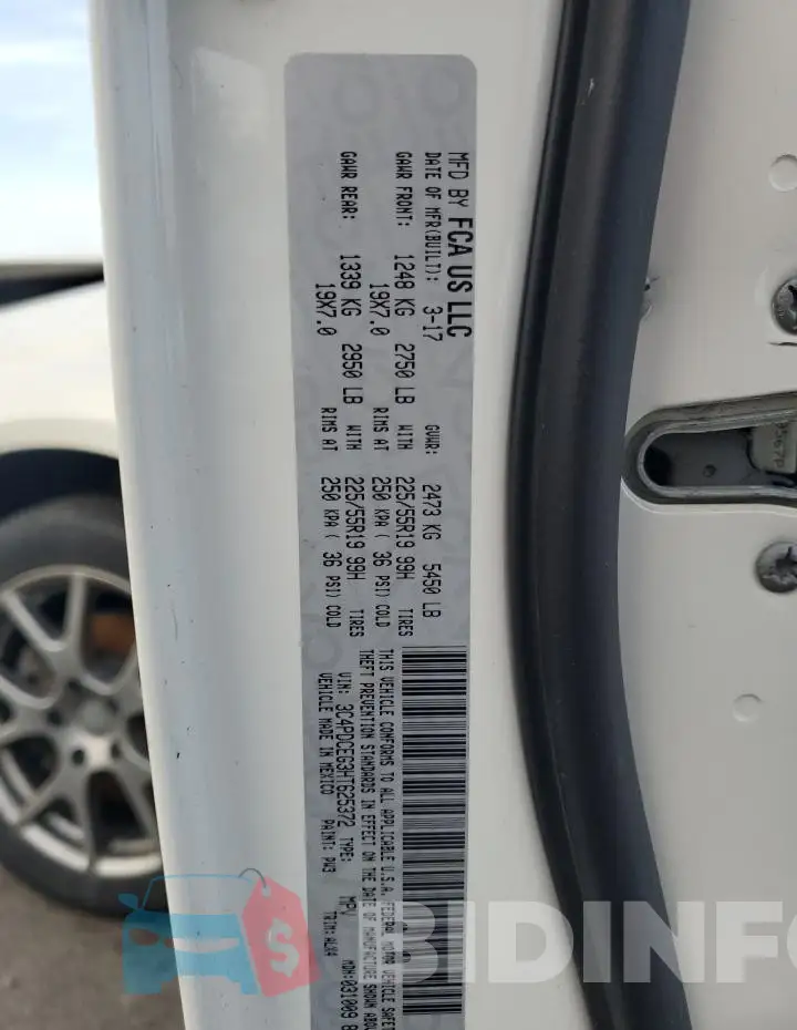 3C4PDCEG3HT625372 Photo# 13