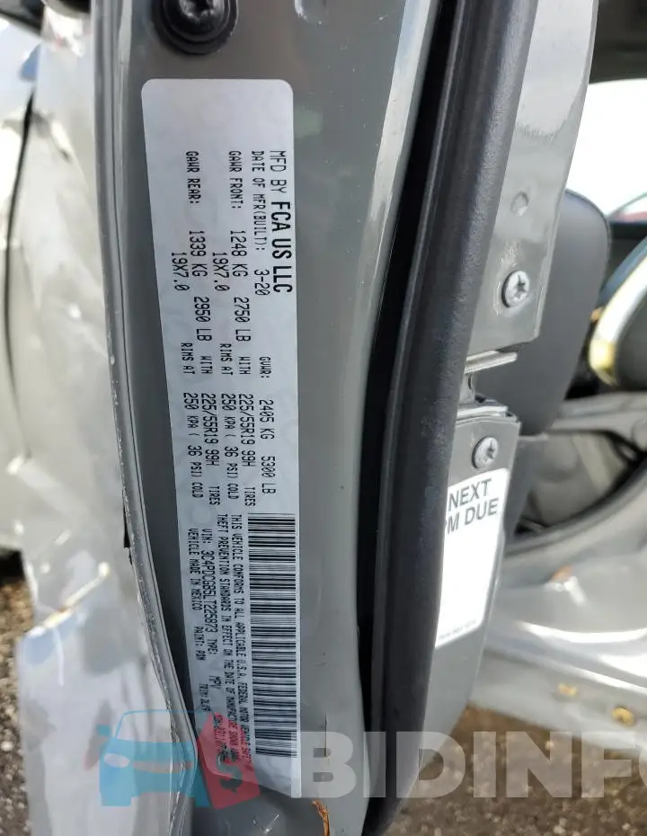 3C4PDCGB5LT225873 Photo# 13