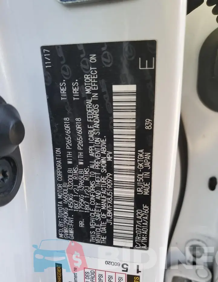 JTJBM7FX8J5190979 Photo# 13