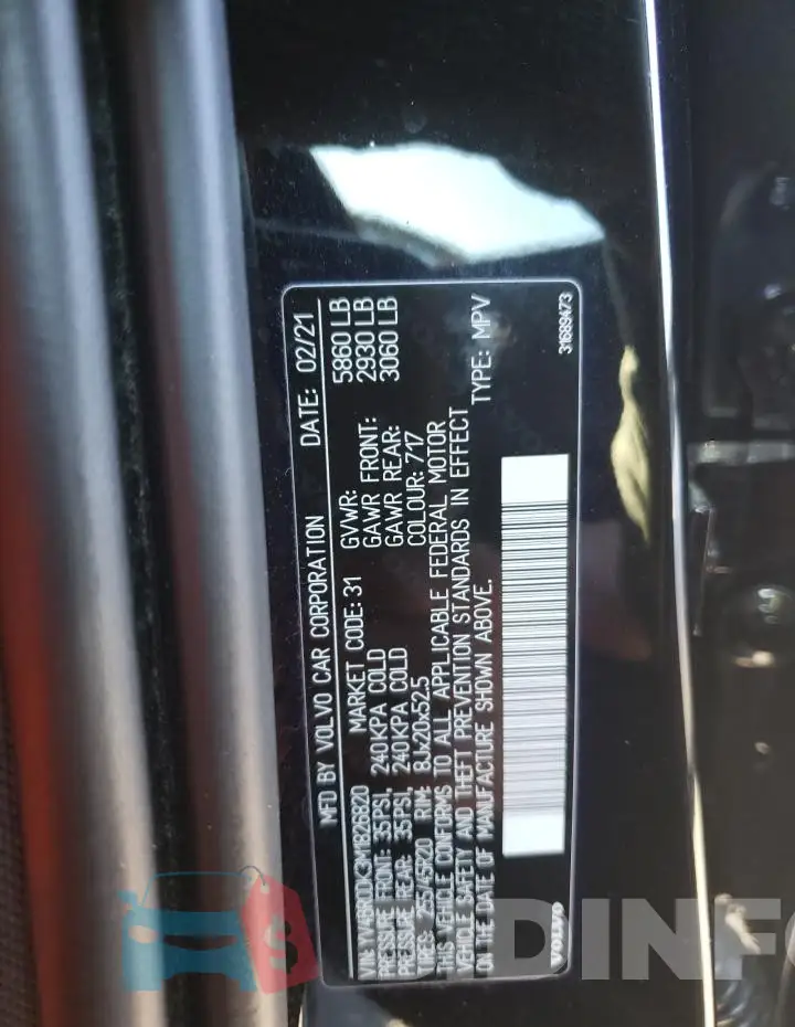 YV4BR0DK3M1826820 Photo# 13