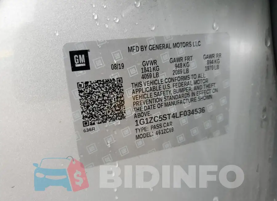 1G1ZC5ST4LF034536 Photo# 12