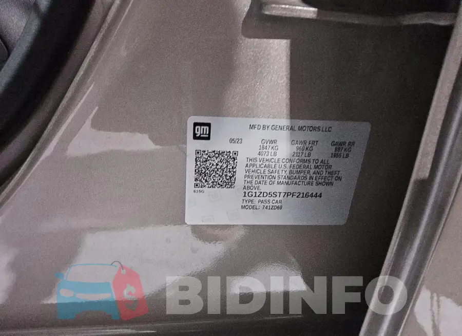 1G1ZD5ST7PF216444 Photo# 12