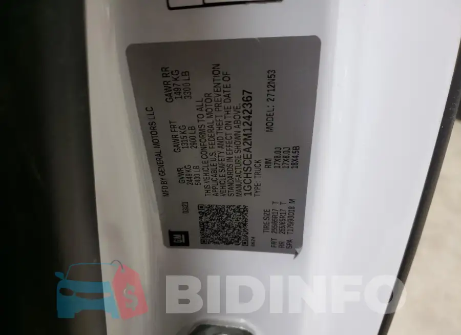 1GCHSCEA2M1242367 Photo# 12