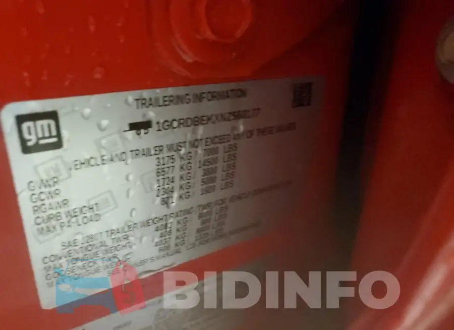 1GCRDBEKXNZ568177 Photo# 12