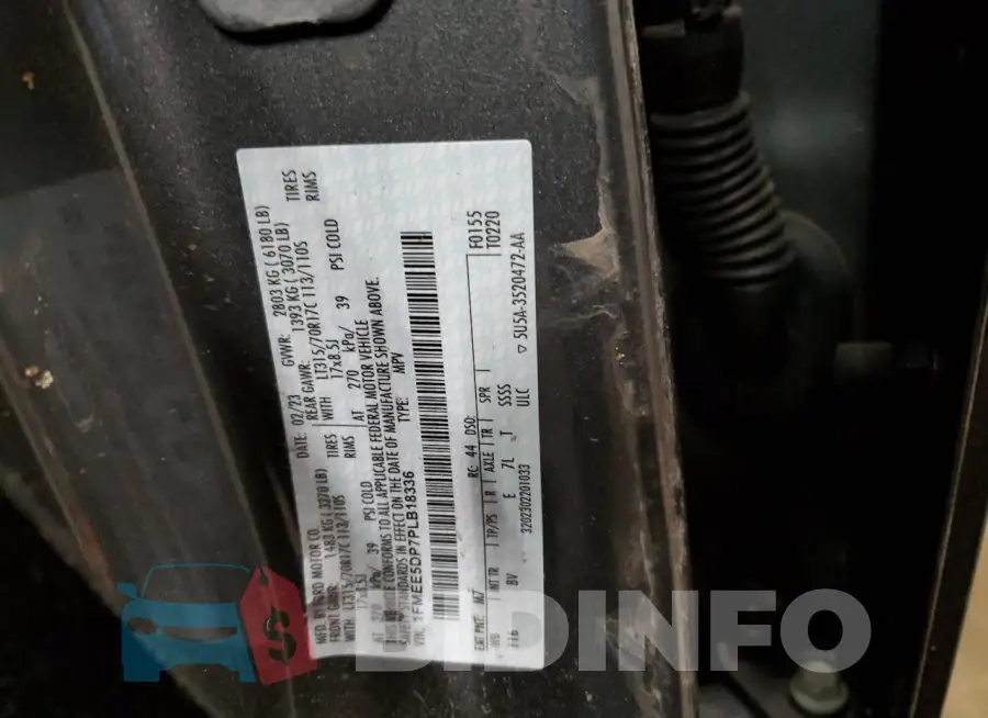 1FMEE5DP7PLB18336 Photo# 13