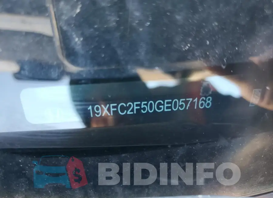 19XFC2F50GE057168 Photo# 13