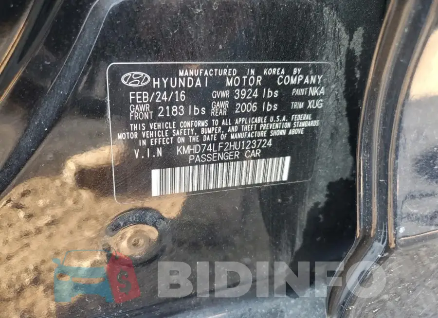 KMHD74LF2HU123724 Photo# 12