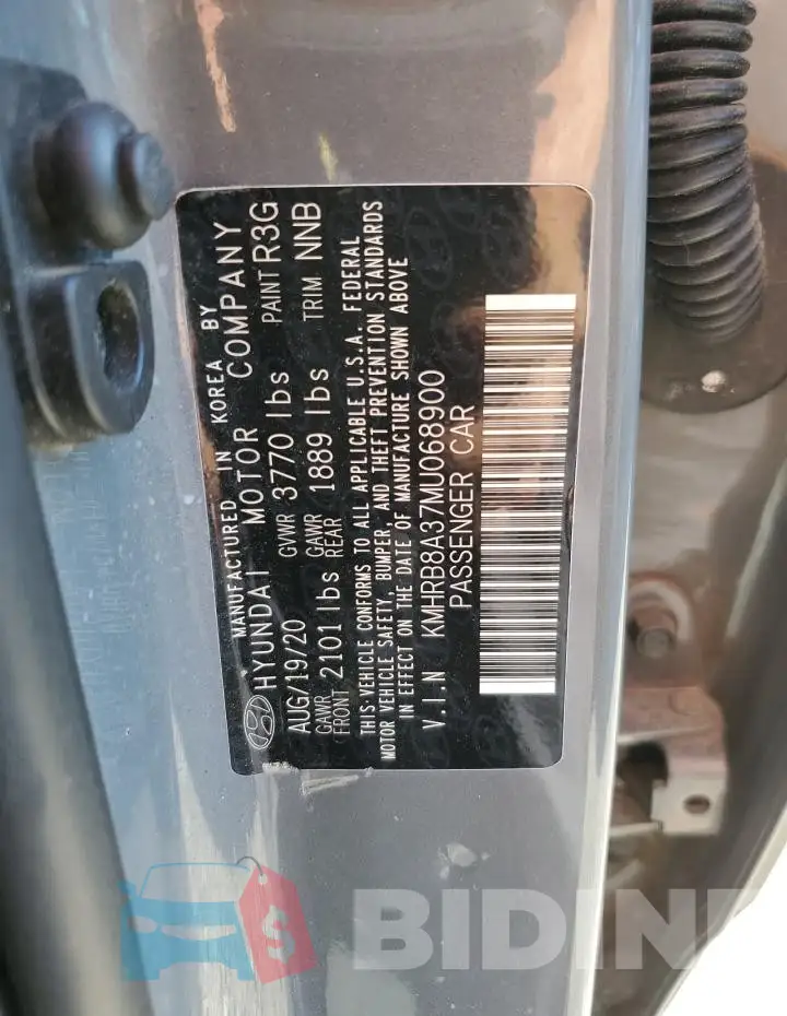 KMHRB8A37MU068900 Photo# 13