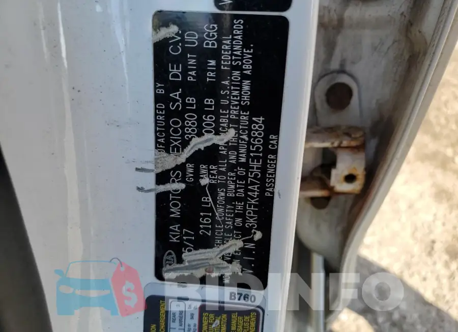3KPFK4A75HE156884 Photo# 12