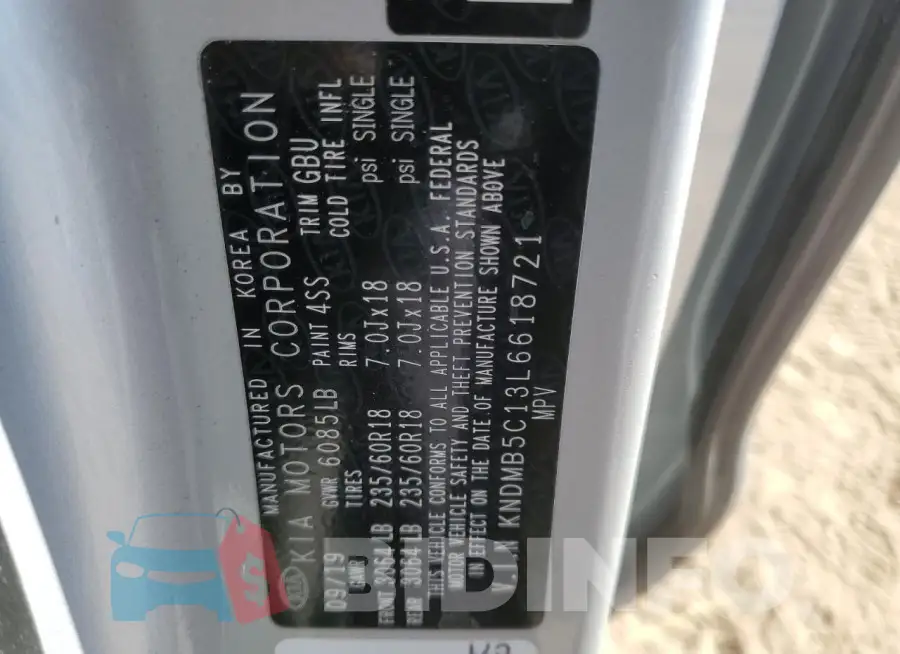 KNDMB5C13L6618721 Photo# 13