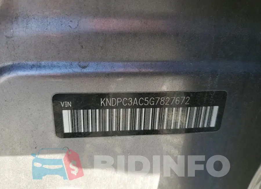 KNDPC3AC5G7827672 Photo# 13