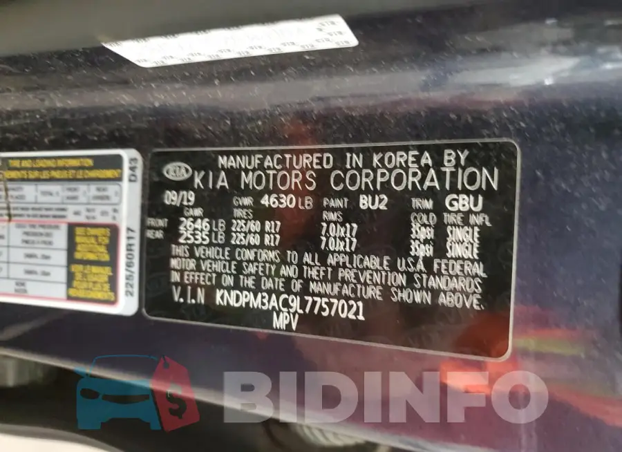 KNDPM3AC9L7757021 Photo# 13