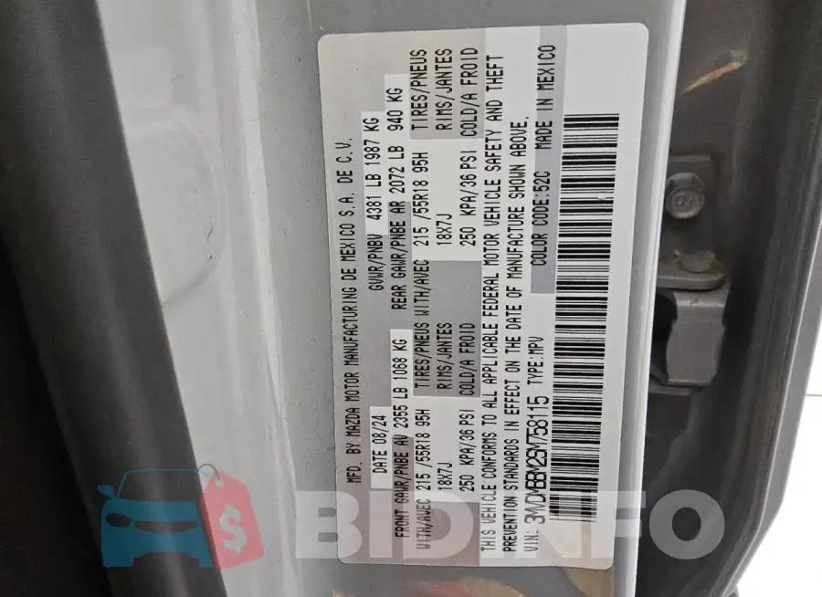 3MVDMBBM2SM758115 Photo# 13