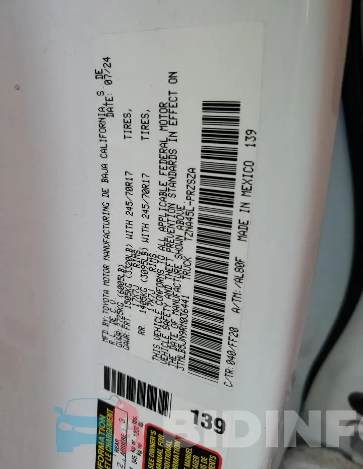 3TMLB5JN9RM036441 Photo# 12