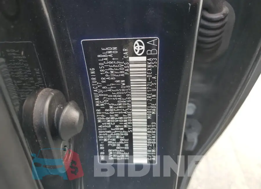 5YFBURHE2HP669258 Photo# 13