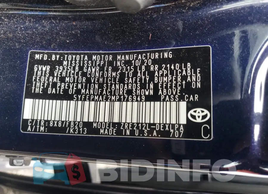 5YFEPMAE2MP176949 Photo# 12