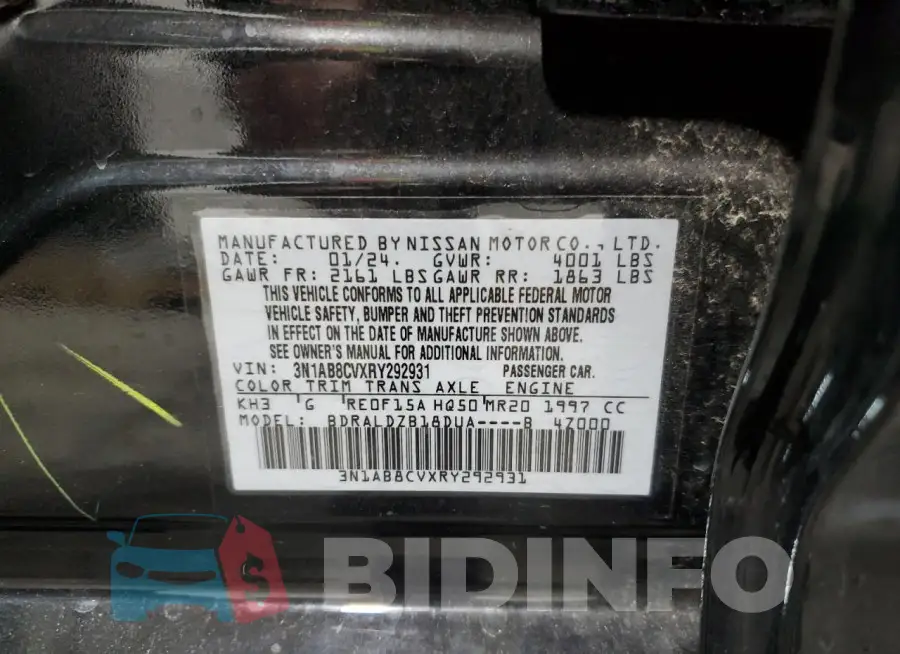 3N1AB8CVXRY292931 Photo# 13
