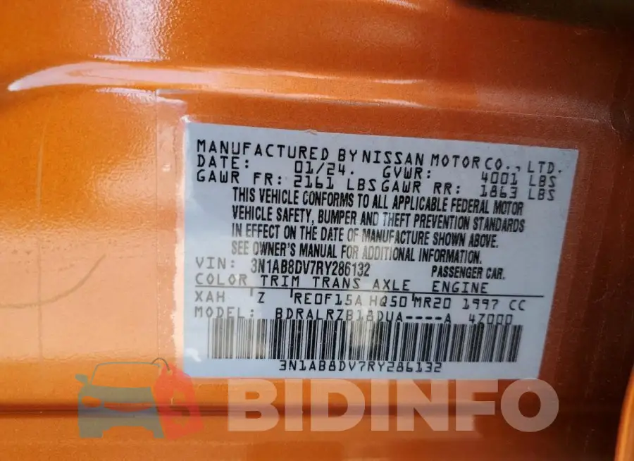 3N1AB8DV7RY286132 Photo# 13