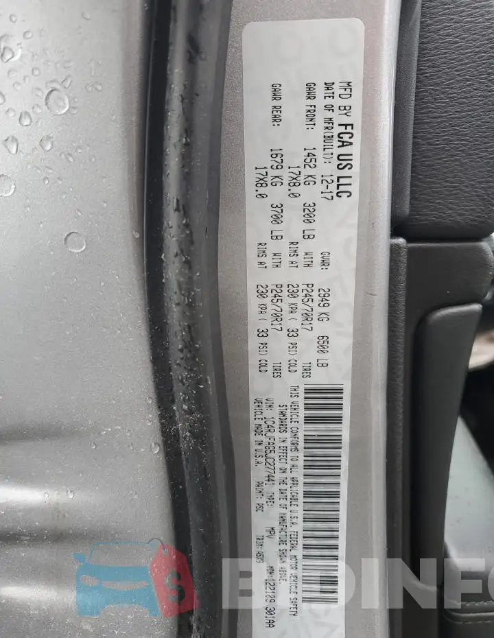 1C4RJFAG5JC277441 Photo# 14