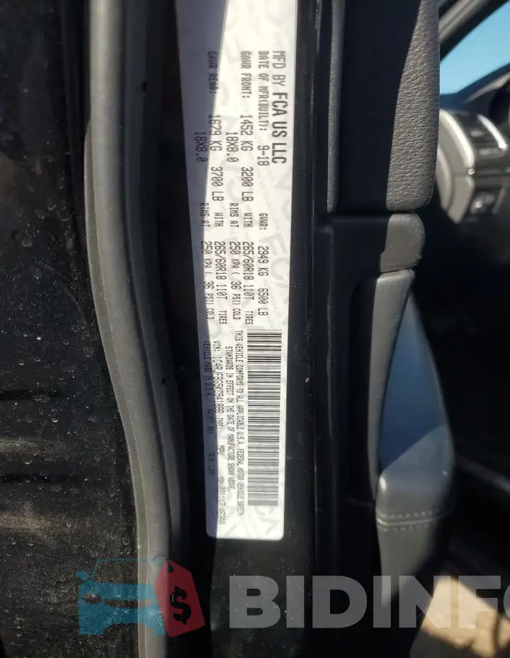 1C4RJFBG5KC541886 Photo# 13