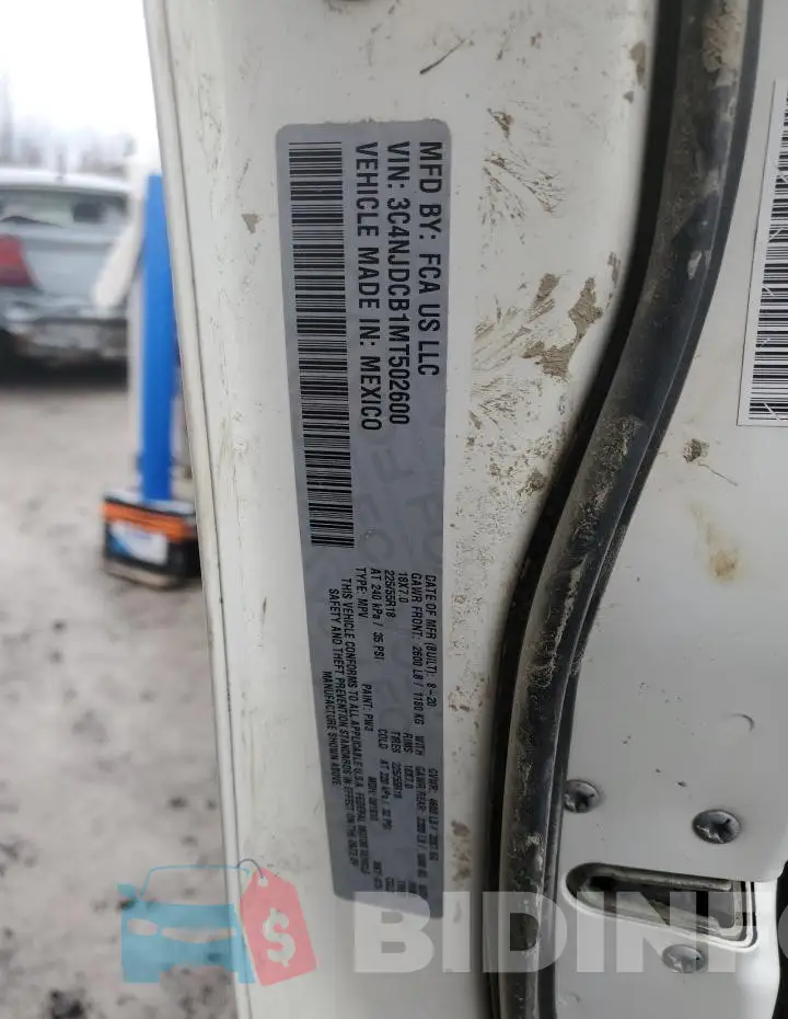 3C4NJDCB1MT502600 Photo# 13