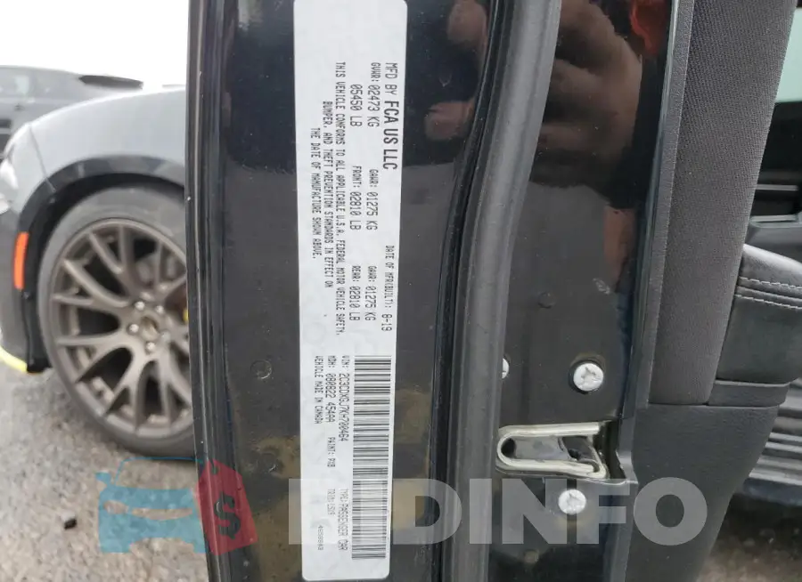 2C3CDXGJ7KH700464 Photo# 12