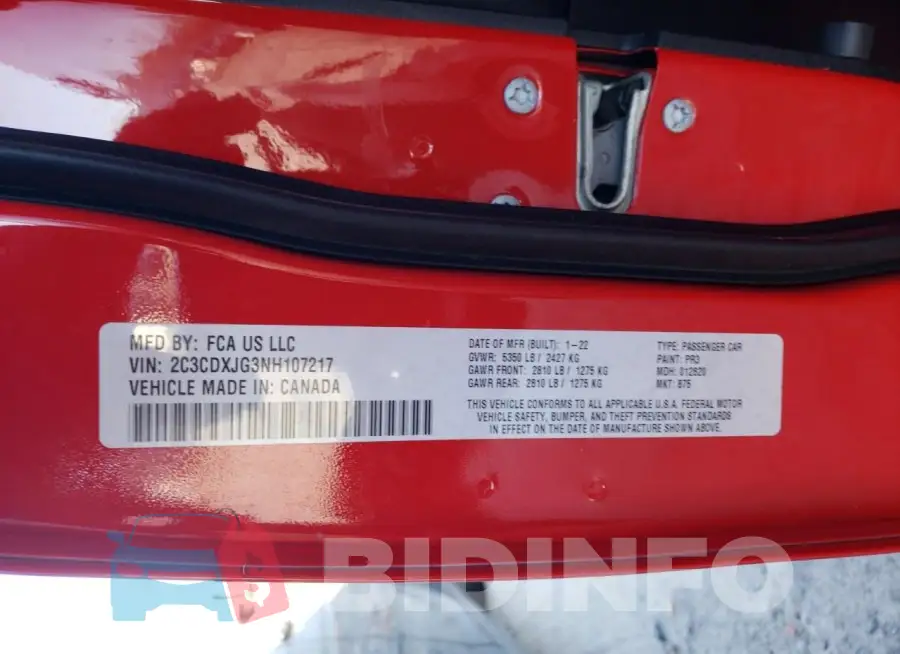 2C3CDXJG3NH107217 Photo# 12