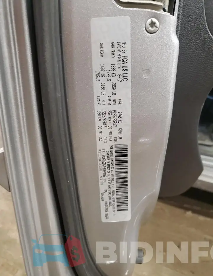 2C4RDGEG7HR864863 Photo# 13