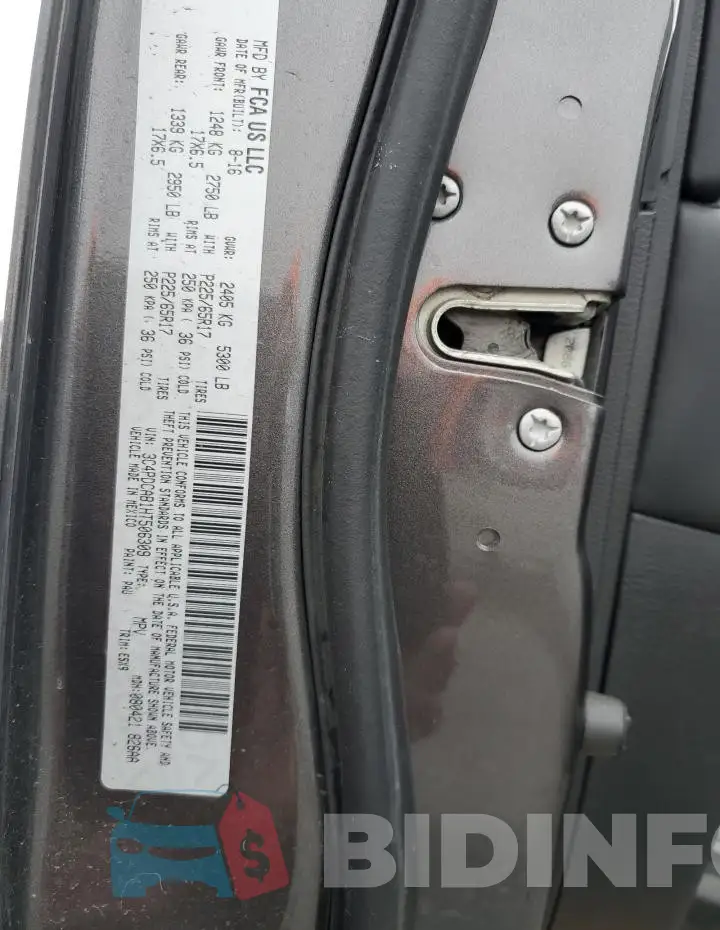 3C4PDCAB1HT506309 Photo# 13