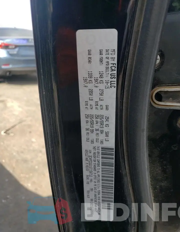 3C4PDDGG1GT150712 Photo# 13