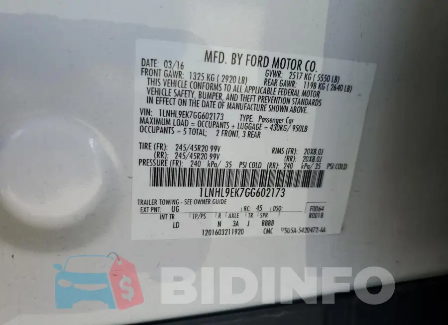 1LNHL9EK7GG602173 Photo# 12